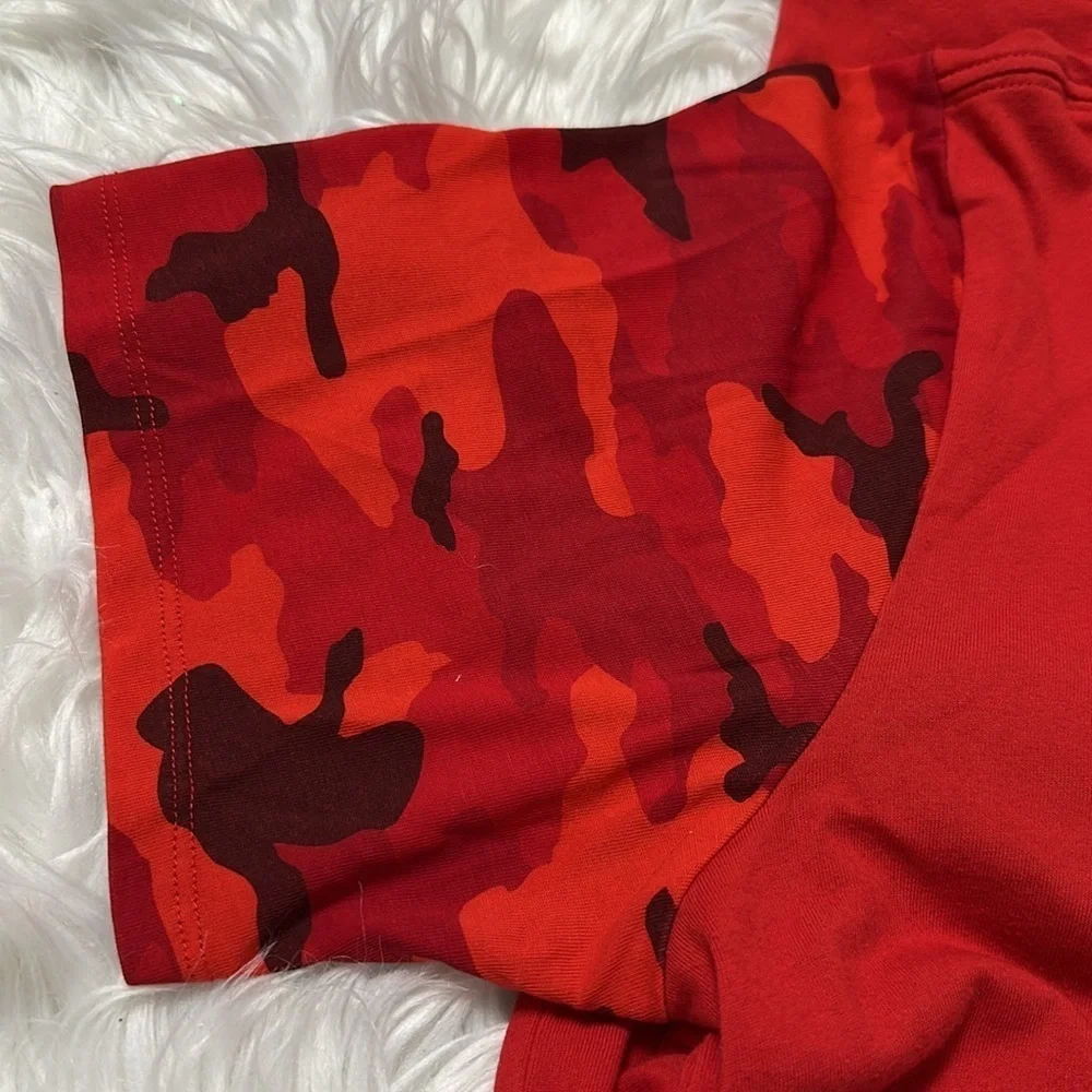 THE NIKE TEE DRI-FIT BSBL RED SZ L